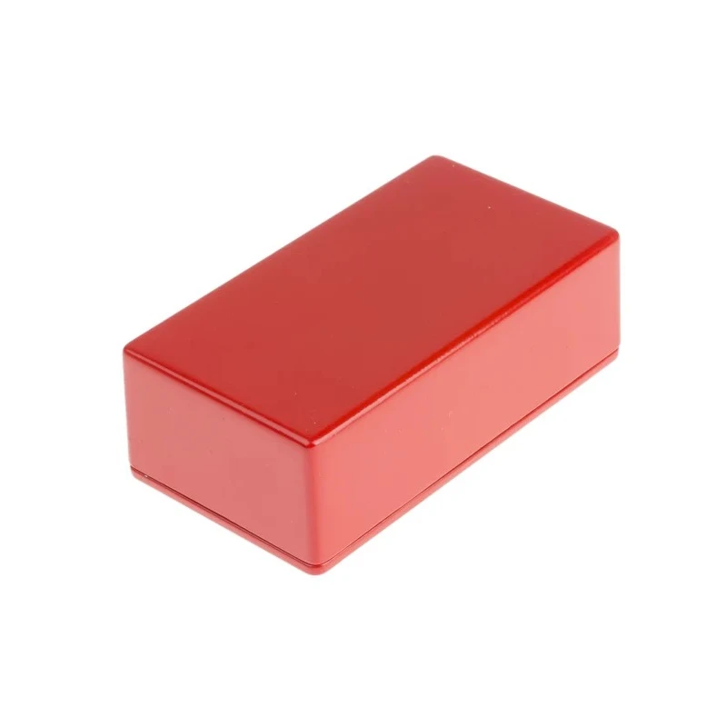 RS PRO Red Lid Die Cast Aluminium Enclosure IP54 30.5 mm x 112 mm x 62 mm 158-5308