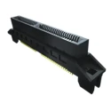 Samtec MEC8-EM Series Straight Edge Connector Female 20-Contacts 0.8 mm Pitch 2 Row Solder 