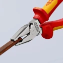 Knipex Combination Plier 180mm Overall, Comfort Grip Insulated, VDE/1000V Approved, Model 02 06 180