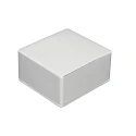 RS PRO White Lid Die Cast Aluminium Enclosure IP54, 61 mm x 121 mm x 95 mm IP54