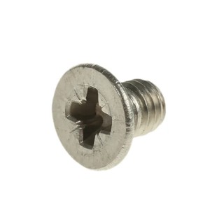 RS PRO Pozidriv Countersunk Stainless Steel Machine Screw 6 mm M4 158-3607