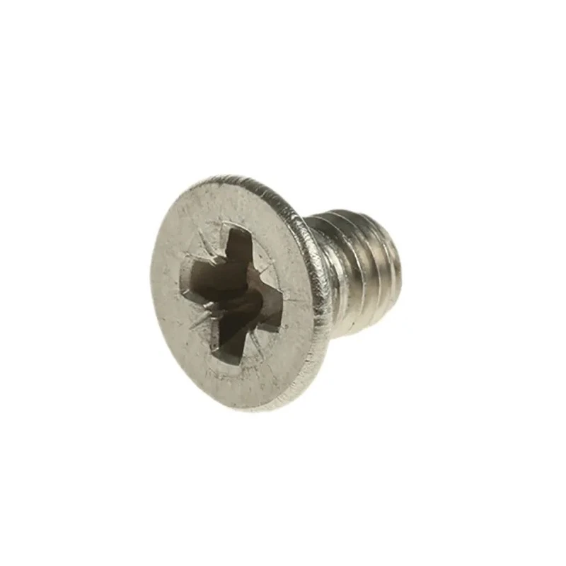 RS PRO Pozidriv Countersunk Stainless Steel Machine Screw 6 mm M4 158-3607