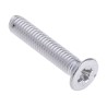 RS PRO Pozidriv Countersunk Stainless Steel Machine Screw M3 Thread 16 mm Length A4 Marine Grade 316 158-3584