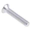 RS PRO Pozidriv Countersunk Stainless Steel Machine Screw M3 Thread 16 mm Length A4 Marine Grade 316 158-3584