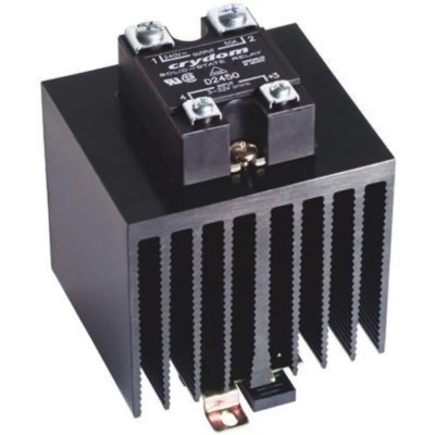 Crydom Solid State Relay, 45 A Load, DIN Rail Mount, 280 V AC Load, 3-32 V DC Control HS122DR