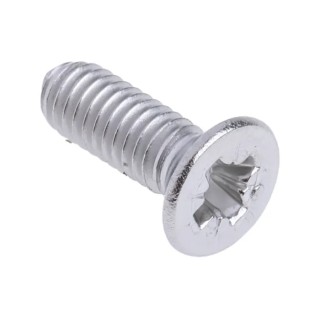 RS PRO Pozidriv Countersunk Stainless Steel Machine Screw 12 mm M4 158-3613