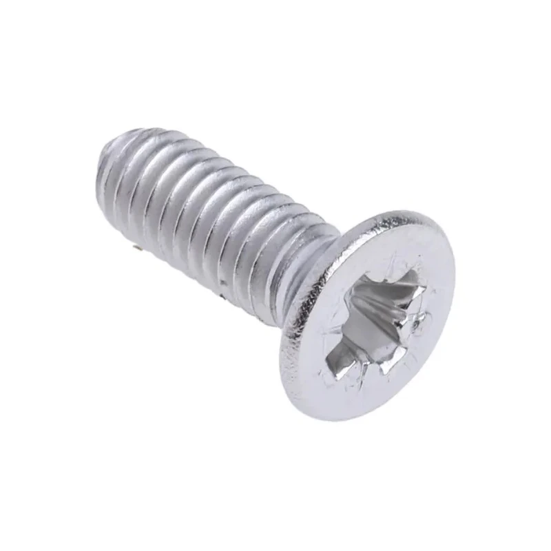 RS PRO Pozidriv Countersunk Stainless Steel Machine Screw 12 mm M4 158-3613