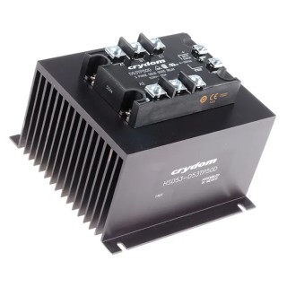 Crydom HS053 Series Solid State Relay 82.5A Load Capacity 530V AC Load DIN Rail Mount HS053