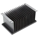 Crydom Panel Relay Heatsink HS103, Aluminium, 1.0°C/W Thermal Resistance, Panel Mount, Mexico Origin