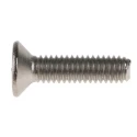 RS PRO Pozidriv Countersunk Stainless Steel Machine Screw M4 16 mm A4 316 Marine Grade 158-3629