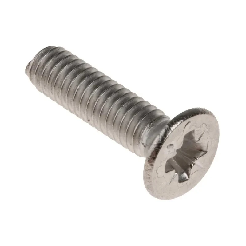 RS PRO Pozidriv Countersunk Stainless Steel Machine Screw M4 16 mm A4 316 Marine Grade 158-3629