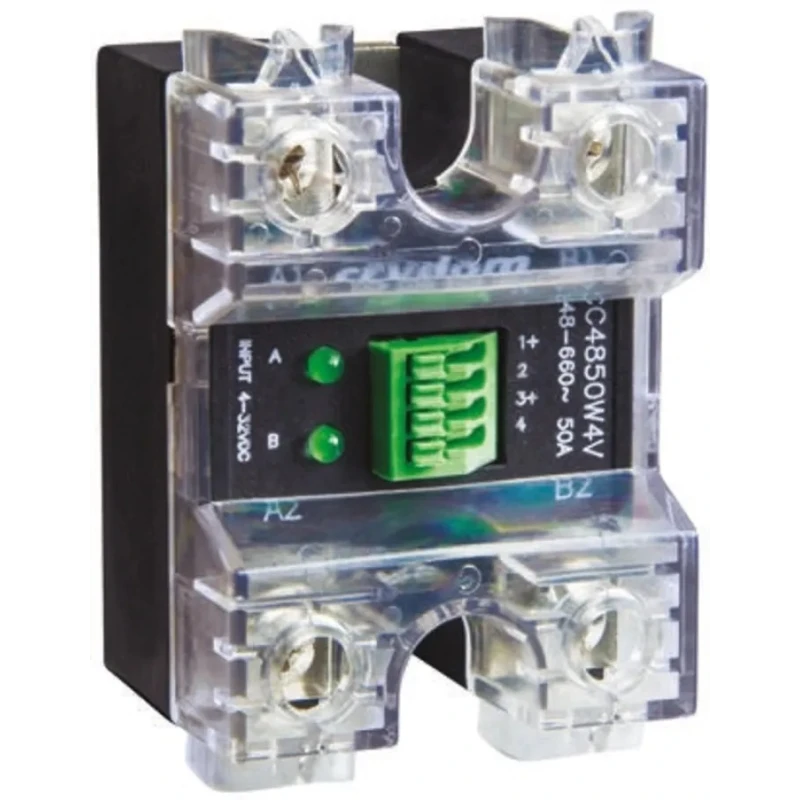 Crydom Evolution Series Solid State Relay, Panel Mount, 50A Load, 600V AC Load, 32V Control CC4850W4V