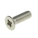 RS PRO Pozidriv Countersunk Stainless Steel Machine Screw 16 mm M5 158-3663