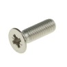 RS PRO Pozidriv Countersunk Stainless Steel Machine Screw 16 mm M5 158-3663