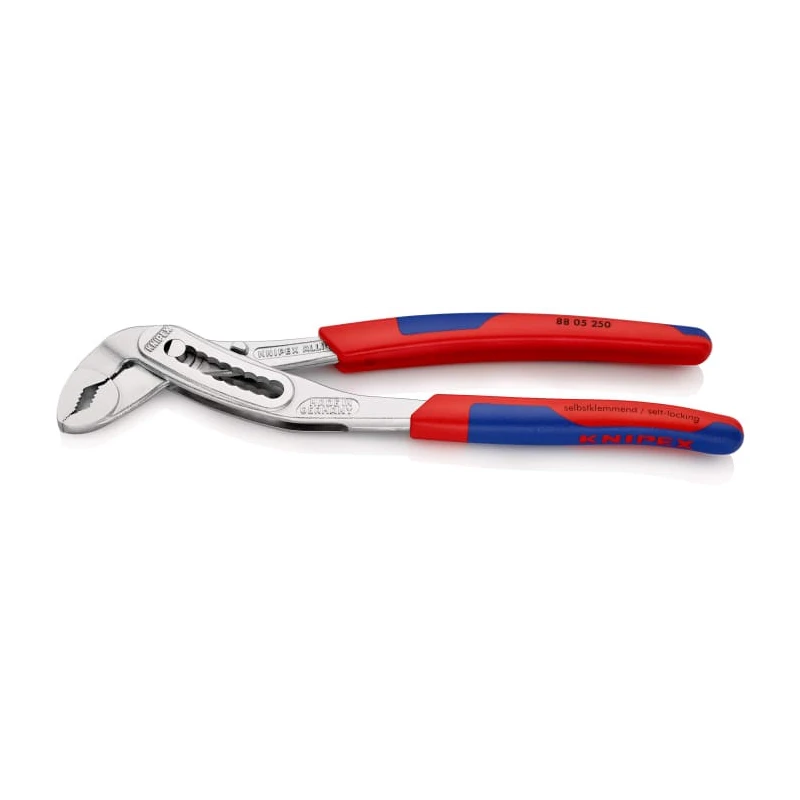 Knipex Alligator® 1-Piece Water Pump Plier, 250mm Overall Length, 46mm Jaw Opening, Chrome Vanadium Steel 88 05 250
