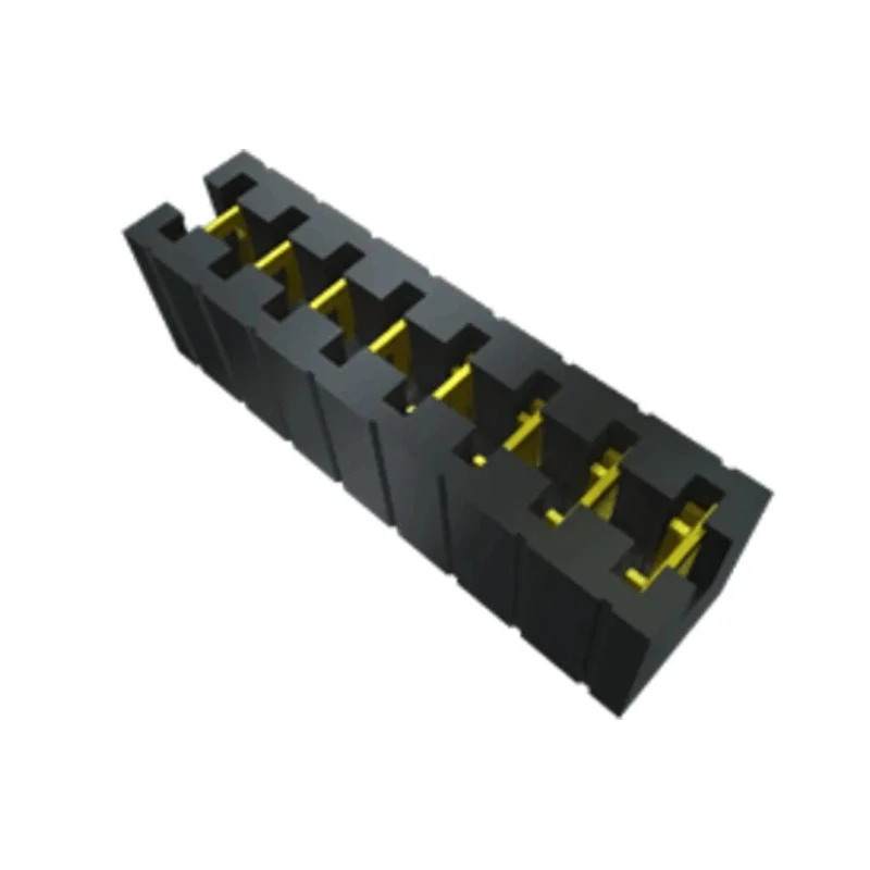 Samtec MNT Shunt Straight Female Black Multi Position Shunt 4 Way 1 Row 2.54 mm Pitch MNT-104-BK-T