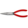 Knipex 1-Piece Long Nose Plier Round Tip 160mm Overall, 50mm Jaw Length 25 01 160