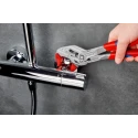 Knipex 1-Piece Plier Wrench, 250mm Overall Length, 46mm Jaw, Chrome Vanadium Steel, Plastic Handle, Model 86 03 250