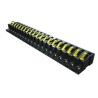 Samtec SIB Series Straight Surface PCB Header, 12 Contacts, 2.54 mm Pitch, 1 Row, Shrouded SIB-112-02-F-S-LC