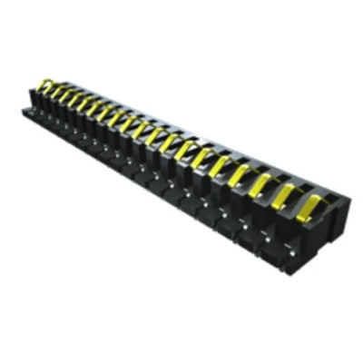 Samtec SIB Series Straight Surface PCB Header, 4 Contacts, 2.54 mm Pitch, 1 Row, Shrouded SIB-104-02-F-S-LC