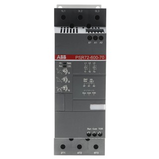 ABB PSR 3 Phase Soft Starter 600V AC 37 kW Power Rating IP10 