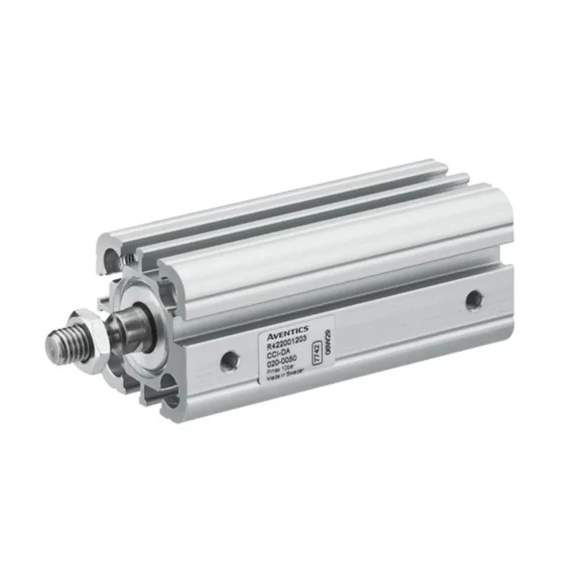 EMERSON ? AVENTICS Pneumatic Compact Cylinder 20mm Bore 30mm Stroke Double Acting Aluminium Body R422001183