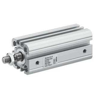 EMERSON ? AVENTICS Pneumatic Compact Cylinder 32mm Bore, 25mm Stroke, Series CCI, Double Acting, Aluminium Body R422001175
