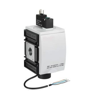 EMERSON ? AVENTICS Pneumatic Solenoid Valve Pilot/Spring G 3-Port 1/4 in G 24V DC Polyamide Body AS2-SOV