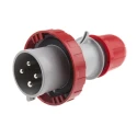 Scame Industrial Power Connector Adapter 3P+PE Cable Mount Straight Red 32A 415V OPTIMA-REVERSE 218.3236RV
