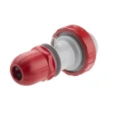 Scame Industrial Power Connector Adapter 3P+PE Cable Mount Straight Red 32A 415V OPTIMA-REVERSE 218.3236RV