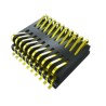Samtec FSI Series Straight Surface PCB Header 40 Contacts 1 mm Pitch 2 Row Shrouded FSI-120-03-G-D-M-AB