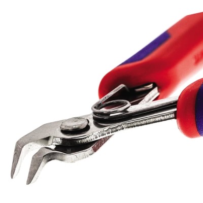 Knipex Super Knips Without Bevel Side Cutter, Stainless Steel Jaw, 125mm Length, Model 78 23 125