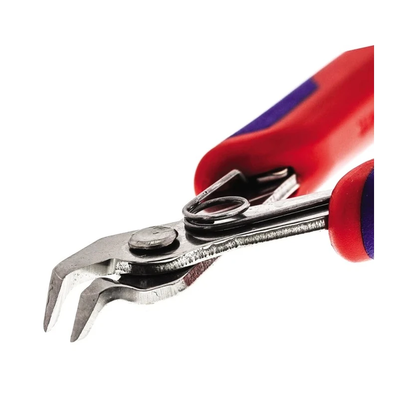 Knipex Super Knips Without Bevel Side Cutter, Stainless Steel Jaw, 125mm Length, Model 78 23 125