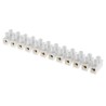 RS PRO Polypropylene Non-Fused Terminal Block 12-Way, 6AWG Wire, 76A Screw, 400V 15mm Pitch 703-3820