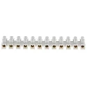 RS PRO Polypropylene Non-Fused Terminal Block 12-Way, 6AWG Wire, 76A Screw, 400V 15mm Pitch 703-3820