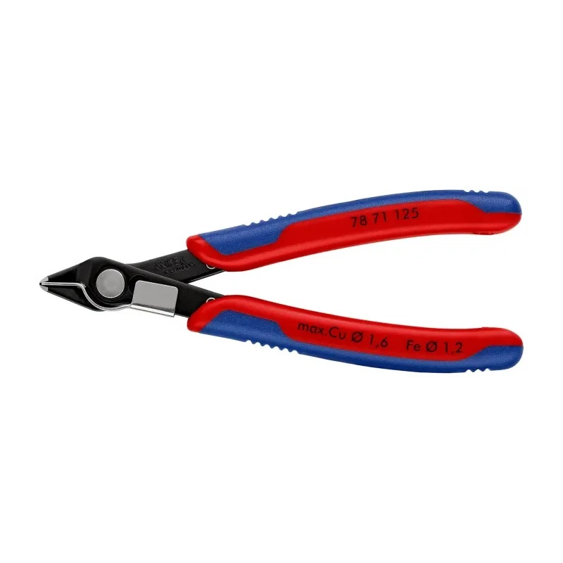Knipex Electronic Super Knips® With Bevel Side Cutter 125mm, Jaw Width 9mm, Jaw Length 10mm 78 71 125