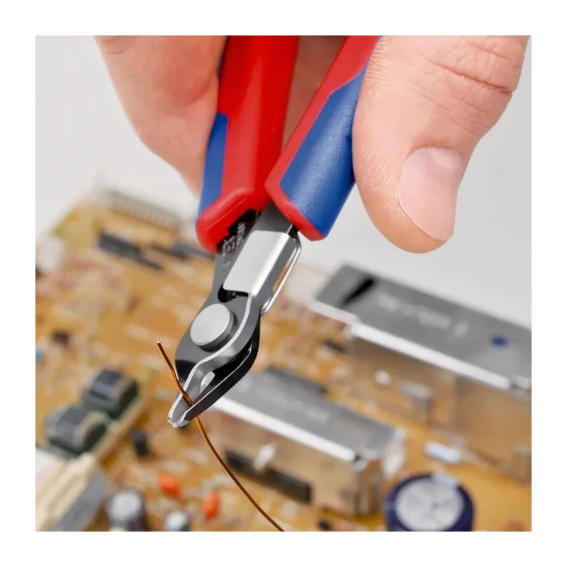 Knipex Electronic Super Knips® With Bevel Side Cutter 125mm, Jaw Width 9mm, Jaw Length 10mm 78 71 125