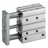 EMERSON ? AVENTICS Pneumatic Guided Cylinder 100mm Bore, GPC-BV Series, Double Acting, 8 bar, Anodised Aluminium R402000931