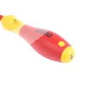 Wiha Insulated Screwdriver PH1 Tip 80 mm Blade VDE/1000V Approved Bi-Material Handle Chrome Vanadium Steel Blade 191mm 00847