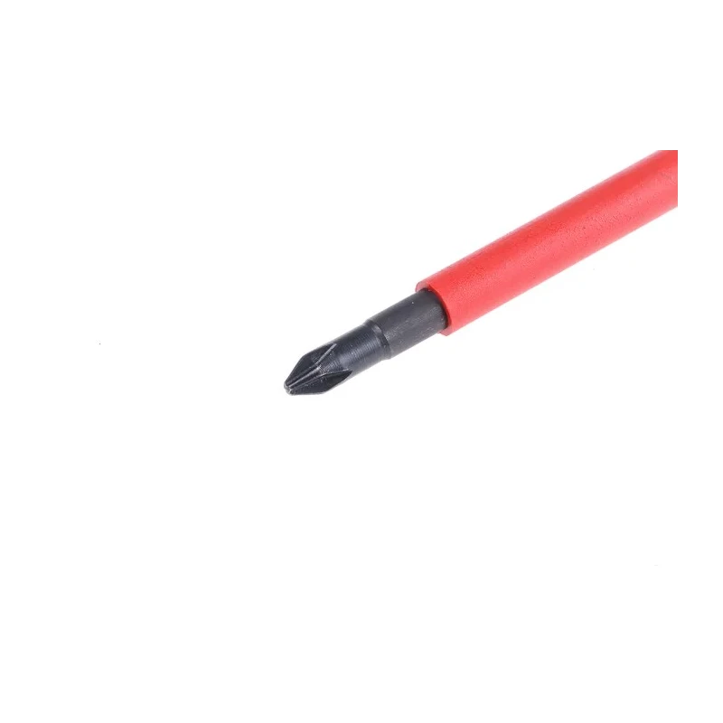 Wiha Insulated Screwdriver PH1 Tip 80 mm Blade VDE/1000V Approved Bi-Material Handle Chrome Vanadium Steel Blade 191mm 00847