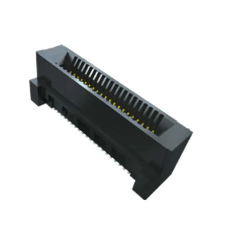 Samtec HSEC8-PE Series Vertical Edge Connector Female, Surface Mount, 20 Contacts, 0.8 mm Pitch, 2 Rows, Solder Termination 