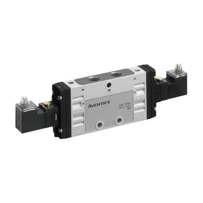 EMERSON ? AVENTICS Pneumatic Solenoid Valve Pilot G 1/4 in G Port 24V dc 1300L/min Max Flow R422100992