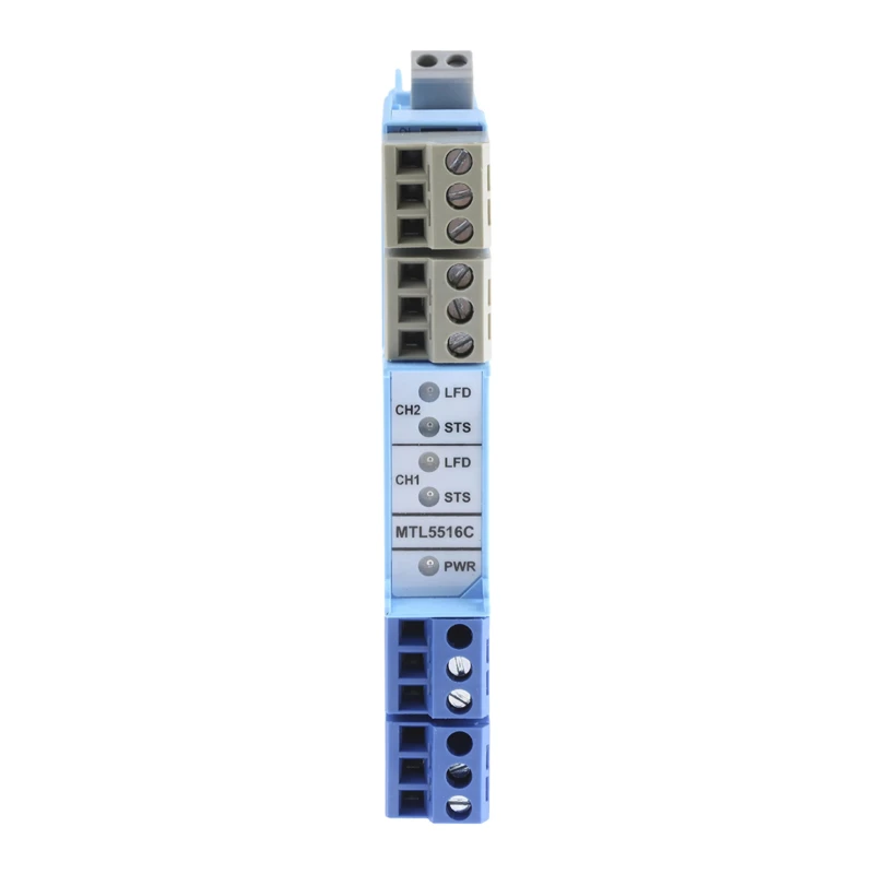 Eaton 2 Channel Galvanic Barrier Zener Barrier for Hazardous Areas ATEX Certified MTL5516C/RS