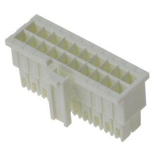 Samtec IPD1 Female Crimp Connector Housing 2.54 mm Pitch 20 Way 2 Row Straight 