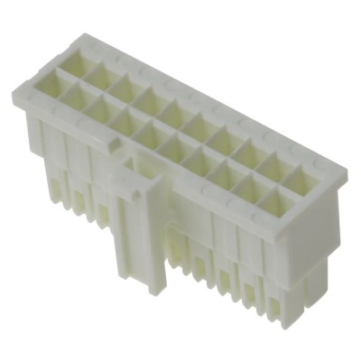 Samtec IPD1 Female Crimp Connector Housing 2.54 mm Pitch 20 Way 2 Row Straight 