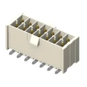 Samtec PCB Header Straight Through Hole 8 Contacts 2.54 mm Pitch 2 Row Shrouded IPL1