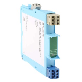 Eaton Zener Barrier 1 Channel Galvanic Barrier DIN Rail Mount ATEX Certified 20-35V DC Supply MTL5546/RS