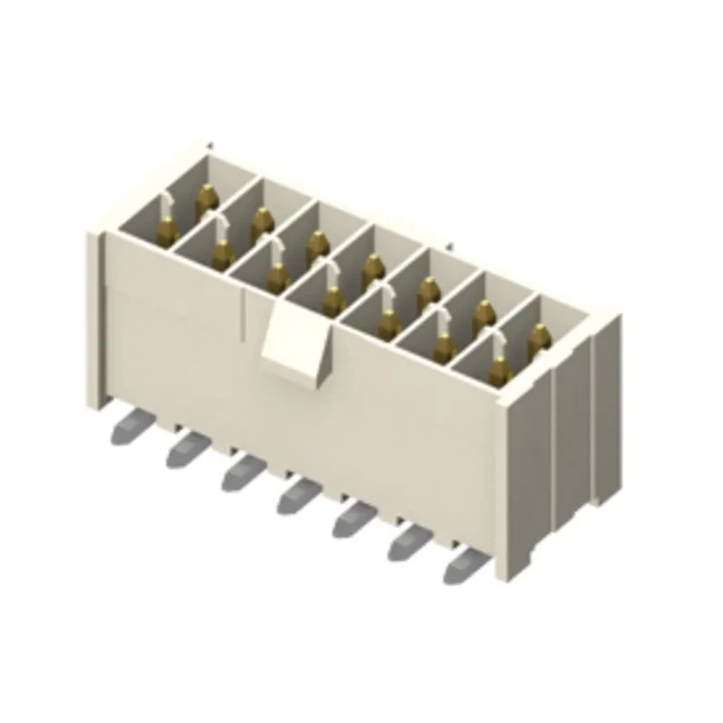 Samtec IPL1 Series Straight Through Hole PCB Header, 4 Contacts, 2.54 mm Pitch, 1 Row, Shrouded IPL1