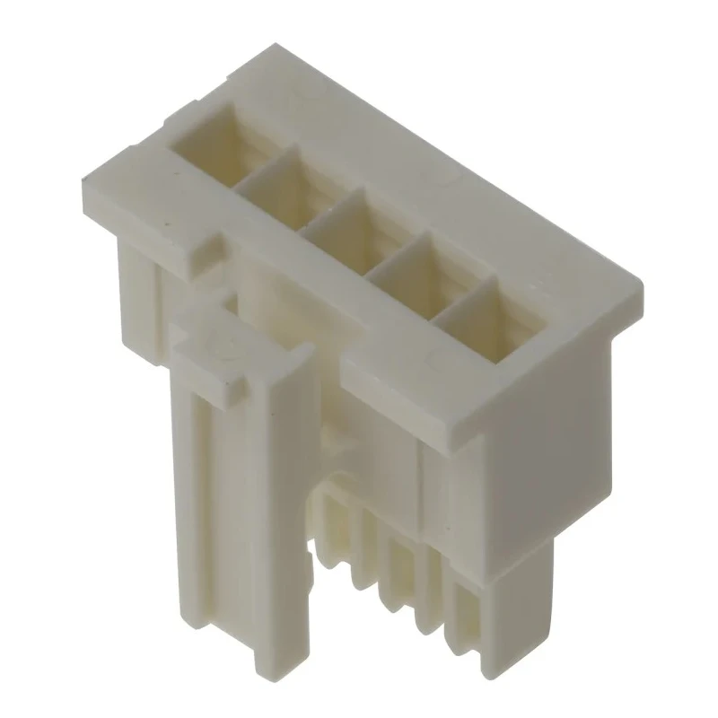 Samtec IPD1 Female Crimp Connector Housing Nylon Material 2.54 mm Pitch 5 Contacts 1 Row Straight 