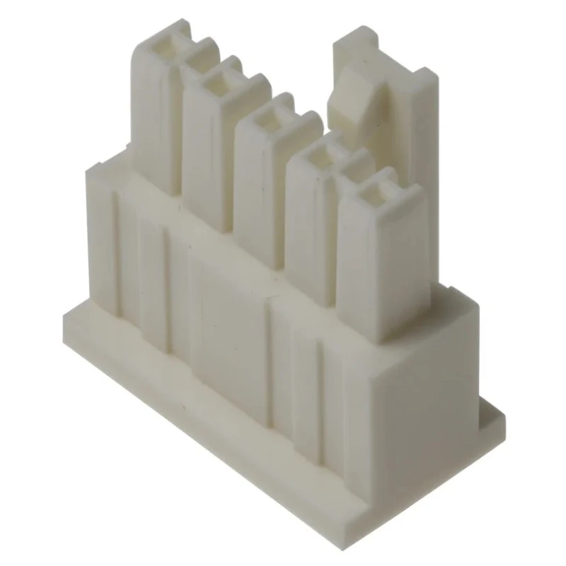 Samtec IPD1 Female Crimp Connector Housing Nylon Material 2.54 mm Pitch 5 Contacts 1 Row Straight 